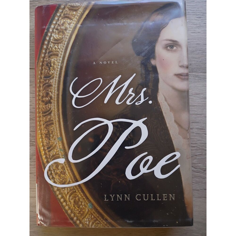 Mrs. Poe Hardcover Book Novel Fiction by Lynn Cullen X-Library Good Dustcover